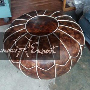 moroccan leather pouf, leather pouf, brown leather pouf, Marrakesh Poufs, Moroccan leather ottomans,Brown Leather Moroccan Pouf, Ottoman, Handmade Leather Pouf,Original Handmade Moroccan Leather Pouf, Moroccan Pouf, Leather Pouf, Ottoman Pouf, Brown Leather Pouf, Round Pouf, Tan Pouf, Ottoman,