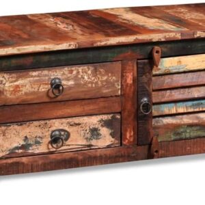 Recycle wood tv cabinet